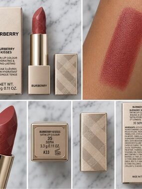 Burberry Kisses Satin Lipstick – Sepia No. 35